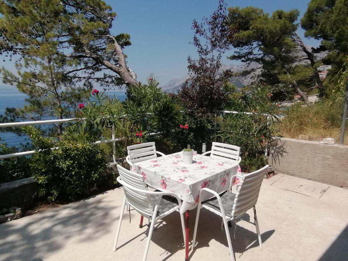 Apartmani Mares - 20 M From The Beach Brela Eksteriør billede